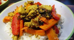 Tofu sauce colombo